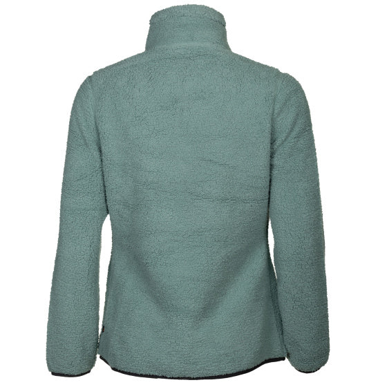 Afbeelding laden in galerijviewer, Life line Wendy fleecevest dames groen maat 4XL
