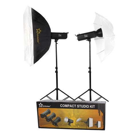 Afbeelding laden in galerijviewer, Linkstar Studioflitsset LFK-500D Digitaal
