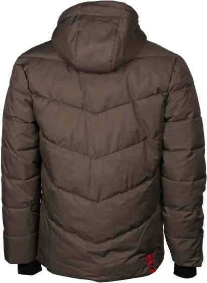 Afbeelding laden in galerijviewer, Maupiti Marck II padded winter jacket men grijsbruin maat 3XL
