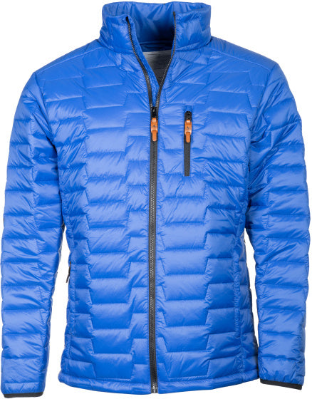 Afbeelding laden in galerijviewer, Maupiti Murdock II fashion padded jas heren blauw maat M

