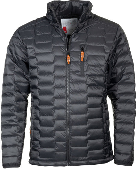 Afbeelding laden in galerijviewer, Maupiti Murdock II fashion padded jack heren donkergrijs maat XXL
