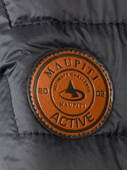 Afbeelding laden in galerijviewer, Maupiti Murdock II fashion padded jack heren donkergrijs maat XXL
