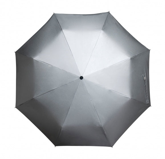 Afbeelding laden in galerijviewer, Minimax Opvouwbare Paraplu met Handopening Ø 100 cm Zilver

