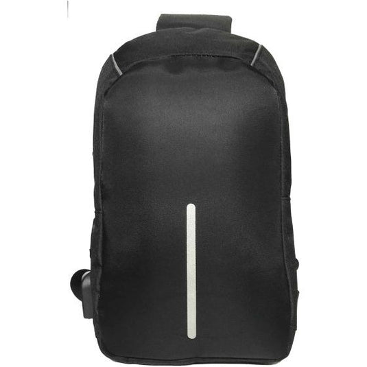 Must Schoudertas Zita 4 liter 19,5 x 7 x 29 cm polyester zwart