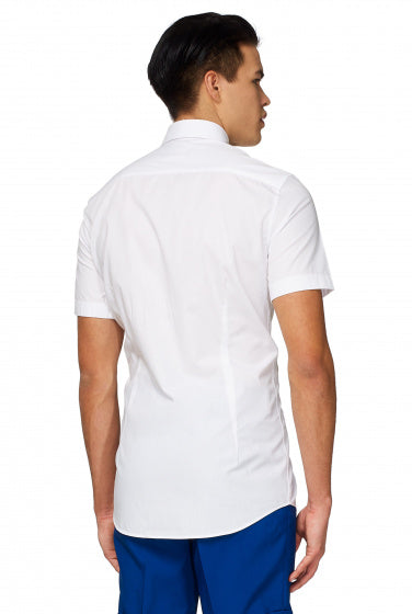 Afbeelding laden in galerijviewer, Opposuits White Knight overhemd heren wit maat 4XL
