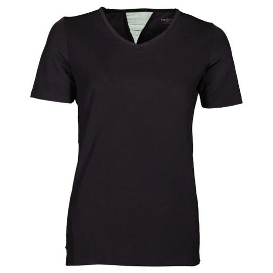Papillon Fitness shirt s sl v-neck dames zwart maat M