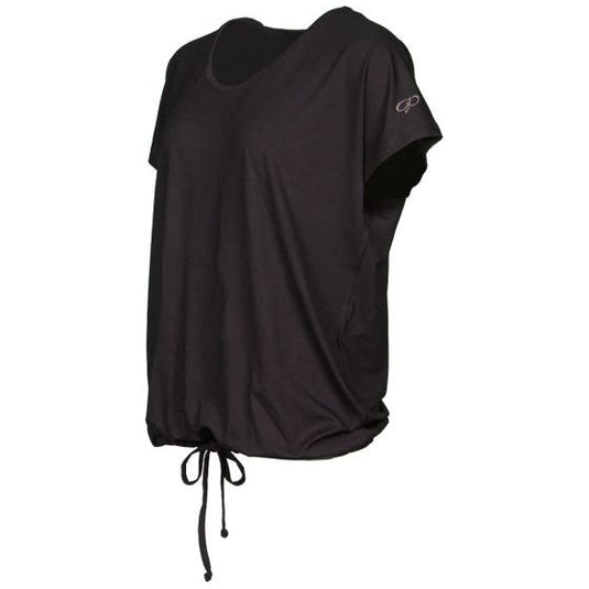 Papillon Loose fit sportshirt ronde hals dames zwart maat S