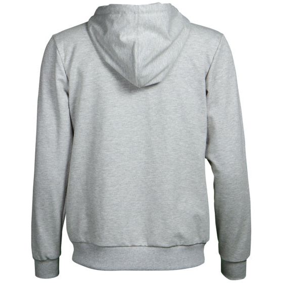 Afbeelding laden in galerijviewer, Papillon Sweat hooded vest dames grijs maat 3XL
