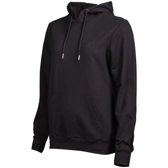Afbeelding laden in galerijviewer, Papillon Sweat Hoody Katoen Dames Zwart Maat L
