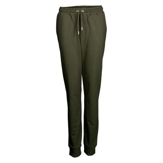 Afbeelding laden in galerijviewer, Papillon Sweat pants cuff dames camouflagegroen maat XL
