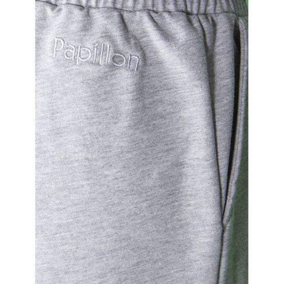Afbeelding laden in galerijviewer, Papillon Sweat pants cuff dames grijs maat L
