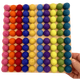 Papoose Toys Papoose Toys 2cm Felt Balls Bright 100pc