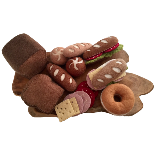 Papoose Toys Papoose Toys Deluxe Bread Set 34pc