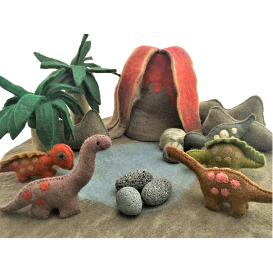 Papoose Toys Papoose Toys Dinosaur Set 27 pc