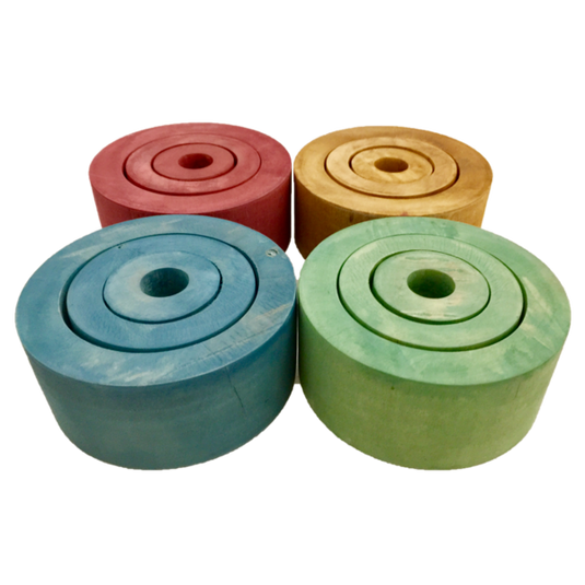 Papoose Toys Papoose Toys Earth Nested Tubes 12pc