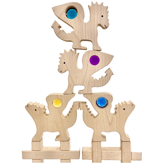 Papoose Toys Papoose Toys Gem Dragons 4pc