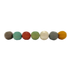Papoose Toys Papoose Toys Mini Earth Acorn Balls 7pc