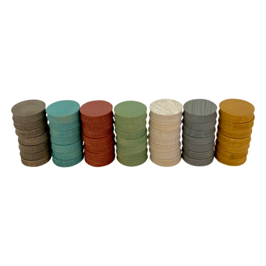 Papoose Toys Papoose Toys Mini Earth Concave 4cm 49pc