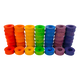 Papoose Toys Papoose Toys Mini Rainbow Ring 2.5cm 49pc