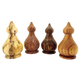 Papoose Toys Papoose Toys Mini WW Domes 4pc