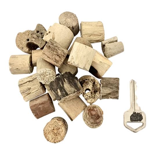 Papoose Toys Papoose Toys Short round Driftwood 20pc