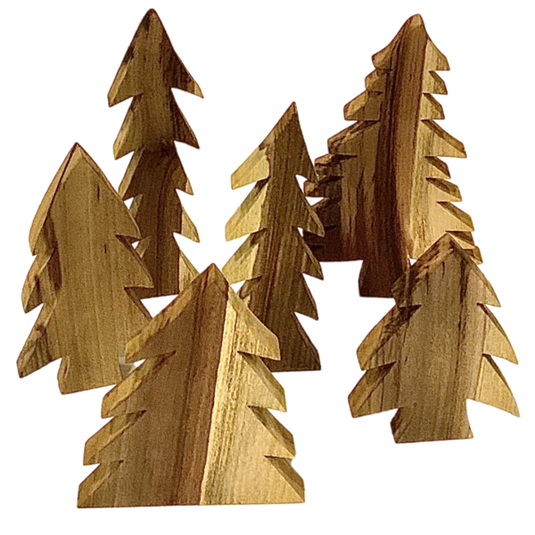 Papoose Toys Papoose Toys Tree Set 6pc