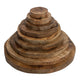 Papoose Toys Papoose Toys Wood Stacking Pyramid 9pc