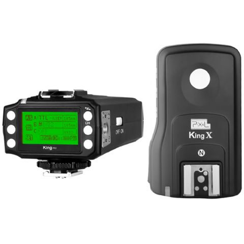 Afbeelding laden in galerijviewer, Pixel E-TTL Radio Trigger Set King voor Canon
