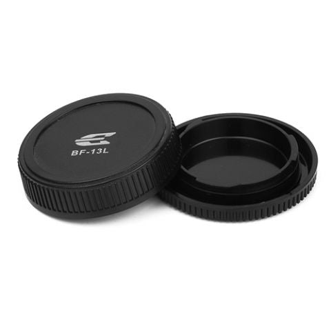 Afbeelding laden in galerijviewer, Pixel Lens Rear Cap BF-13L + Body Cap BF-13B voor Olympus Reflex
