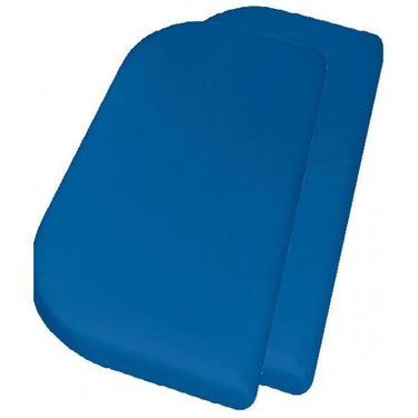 Playshoes Hoeslaken junior 81 x 42 + 10 cm katoen blauw 2 stuks