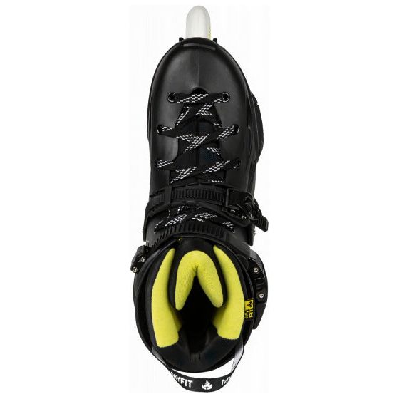 Afbeelding laden in galerijviewer, Powerslide Inline skates Imperial One 88A hardboot zwart mt 43 44
