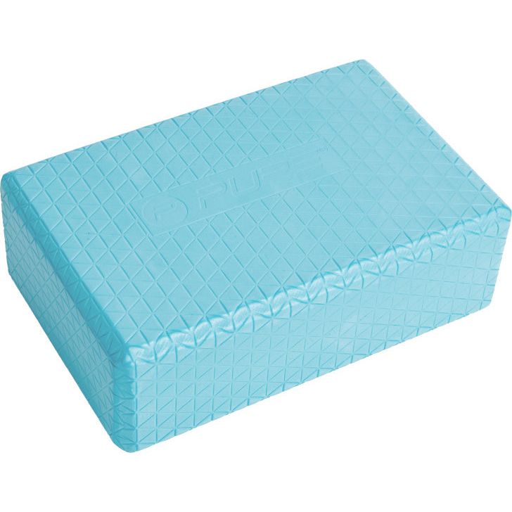 Afbeelding laden in galerijviewer, Pure2improve Yogablok 23 x 15 x 7,5 cm EVA blauw
