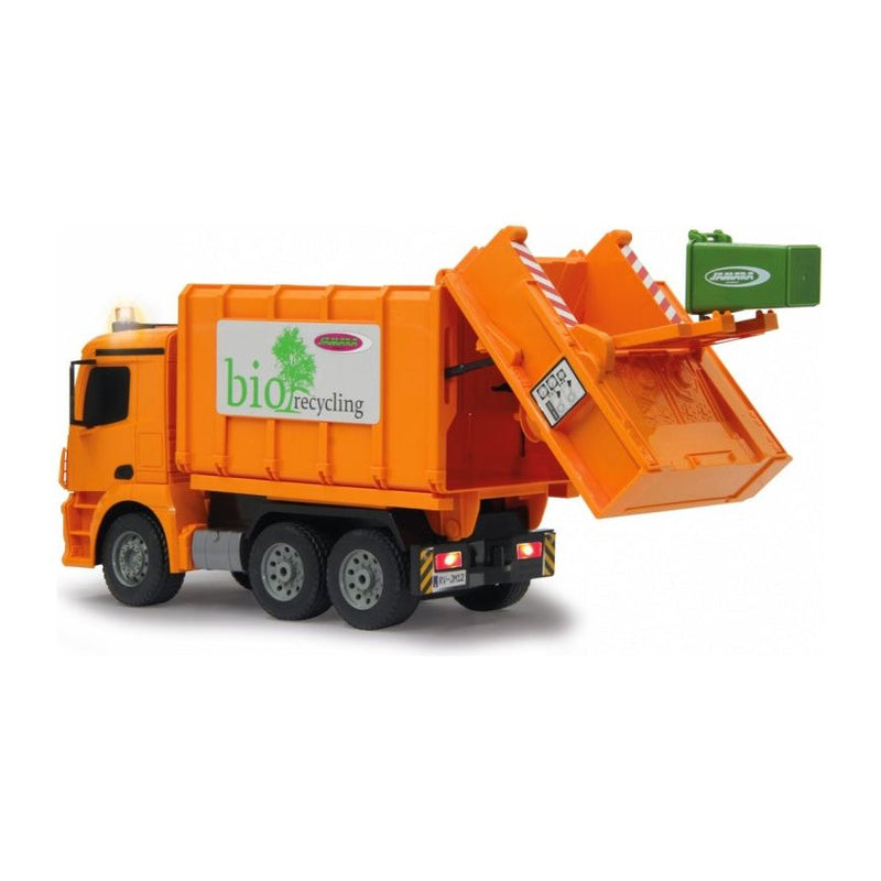 Afbeelding laden in galerijviewer, Jamara RC Mercedes-Benz vuilniswagen 2,4Ghz oranje 1:20
