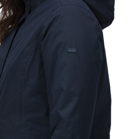 Afbeelding laden in galerijviewer, Regatta Brigida parkajack heren navy maat L
