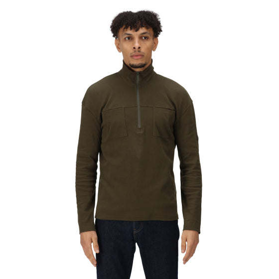 Afbeelding laden in galerijviewer, Regatta Ferdo outdoortrui heren kaki maat XXL
