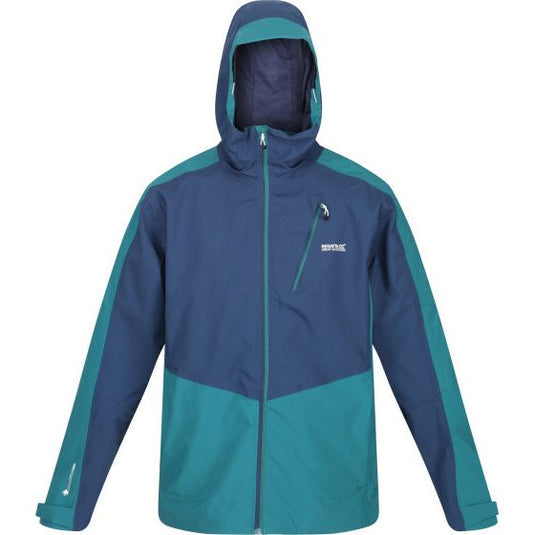 Regatta Highton II outdoorjack heren marineblauw turquoise maat XXL