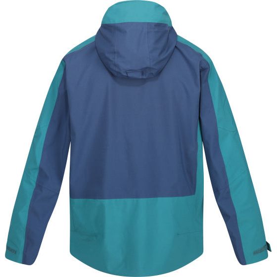 Afbeelding laden in galerijviewer, Regatta Highton II outdoorjack heren marineblauw turquoise maat XXL
