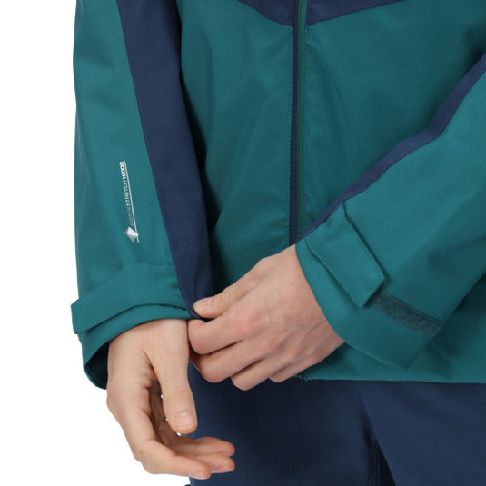 Regatta Highton II outdoorjack heren marineblauw turquoise maat XXL