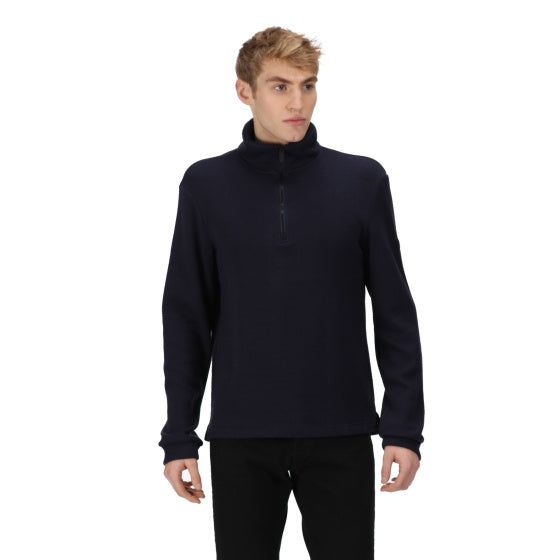 Afbeelding laden in galerijviewer, Regatta Lanchester outdoortrui heren navy maat 3XL
