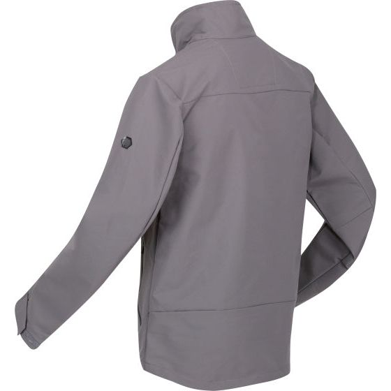 Afbeelding laden in galerijviewer, Regatta Overmoor softshelljas heren donkergrijs maat 3XL
