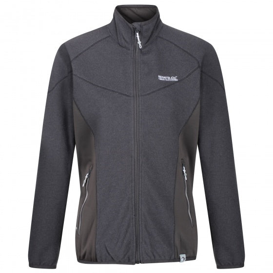 Afbeelding laden in galerijviewer, Regatta Outdoorvest Kestor dames wol polyester grijs maat XXL
