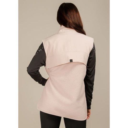 Röhnisch Bodywarmer Corrine Pile dames polyester zachtroze mt XS