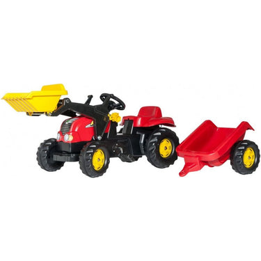 Rolly toys Traptractor RollyKid X junior rood