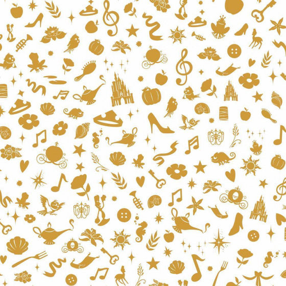 Afbeelding laden in galerijviewer, Roommates Behang Peel and Stick Icons 503 cm vinyl goud
