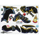 Roommates Muursticker GI Joe Retro Eyes 93 cm 16-delig