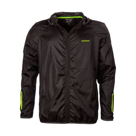Rucanor Dylan running jacket heren zwart maat L