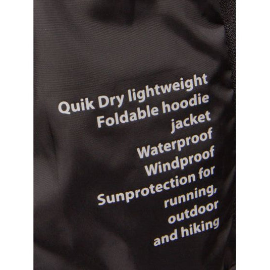 Rucanor Dylan running jacket heren zwart maat M