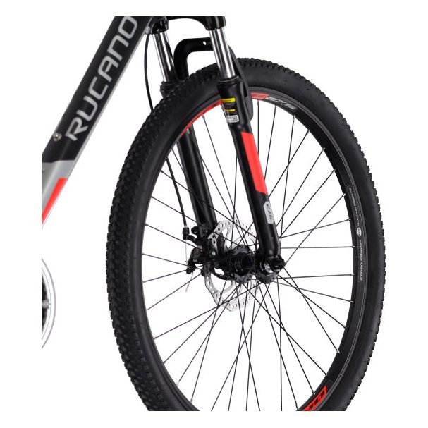 Afbeelding laden in galerijviewer, Rucanor Lux 27.5 Inch 46 cm Heren 21V Mechanische schijfrem Zilver Rood
