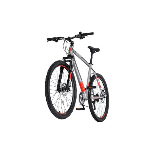 Rucanor Lux 27.5 Inch 46 cm Heren 21V Mechanische schijfrem Zilver Rood