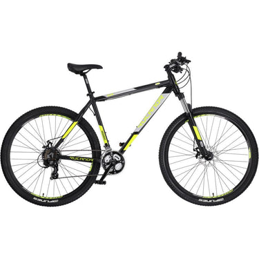 Rucanor Lux 29 Inch 53 cm Heren 21V Mechanische schijfrem Zwart Geel